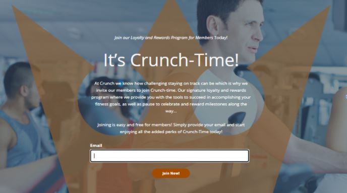 Pitching a fitness-based loyalty program to Crunch Fitness